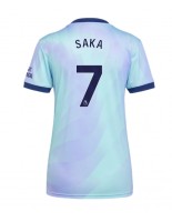 Arsenal Bukayo Saka #7 Alternativní Dres pro Dámské 2024-25 Krátký Rukáv